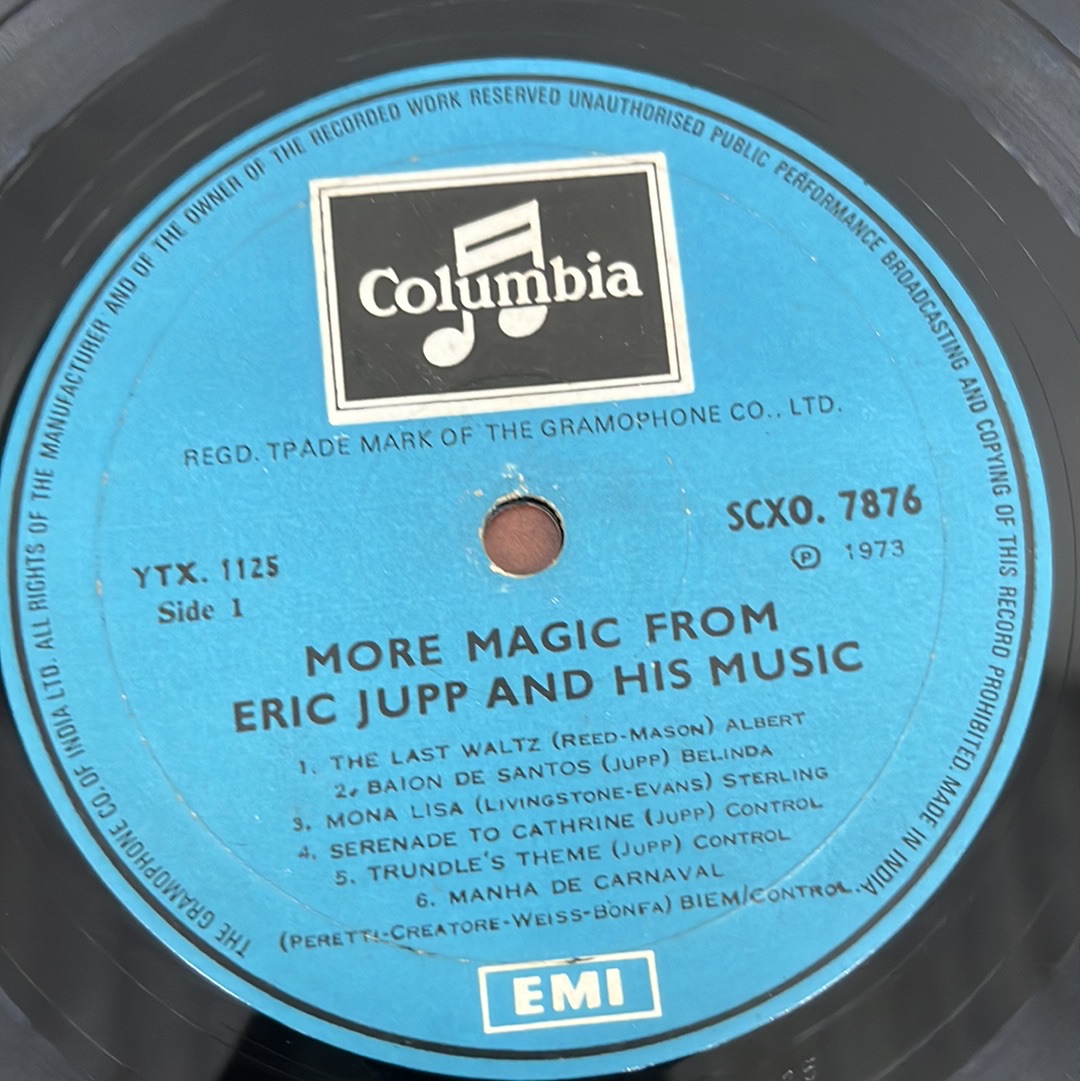 Eric Jupp And His Music - More Magic From Eric Jupp And His Music (Vinyl)