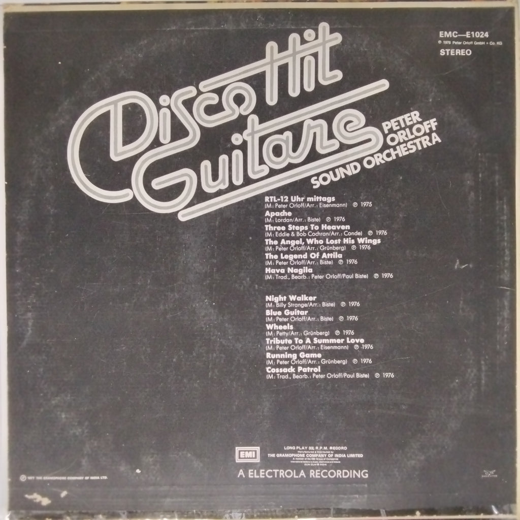 Peter Orloff Sound Orchestra*  - Disco Hit Guitars (Vinyl)