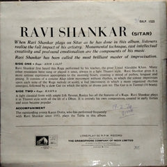 Ravi Shankar  - Two RāGa Moods (Vinyl)