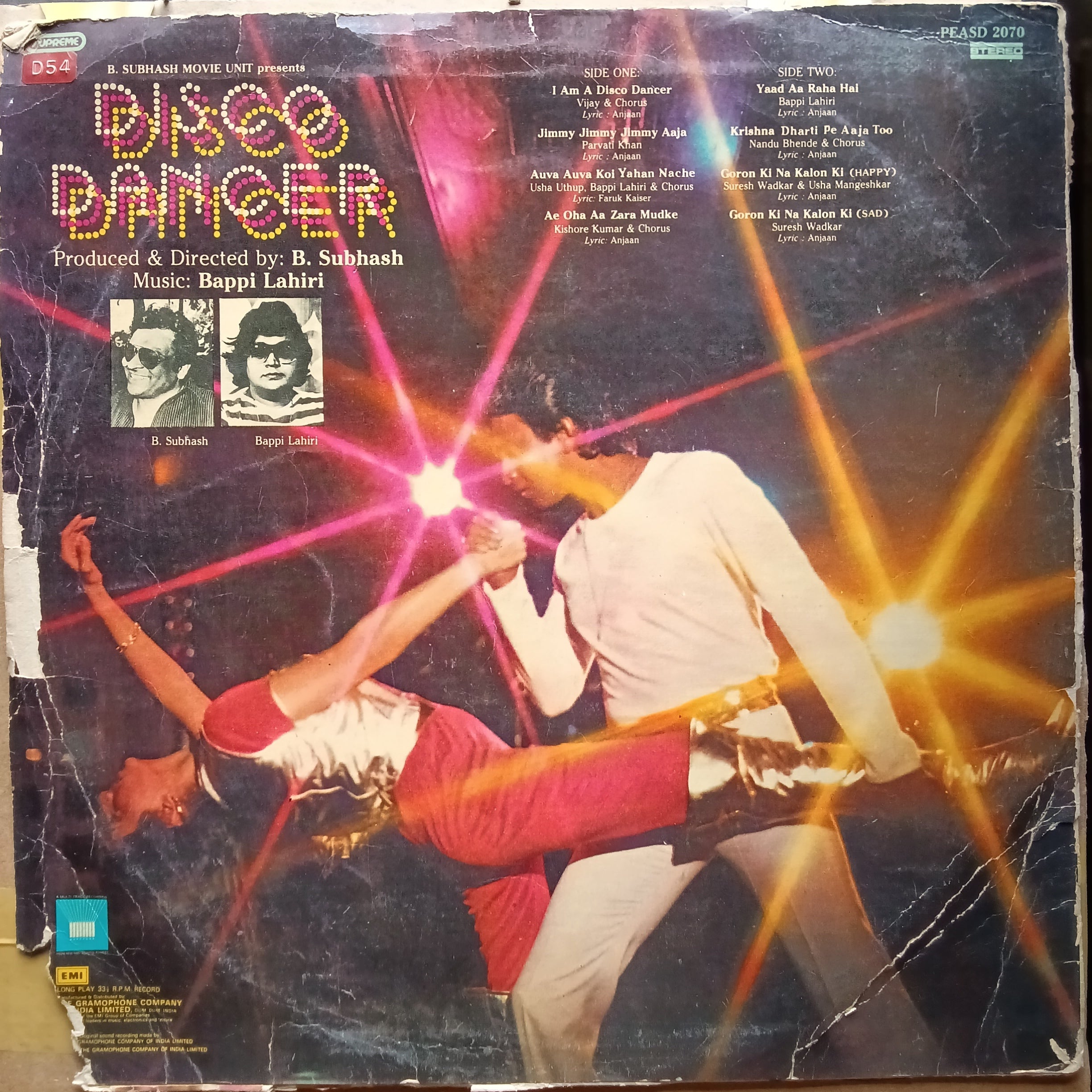 Bappi Lahiri  - Disco Dancer (Vinyl)