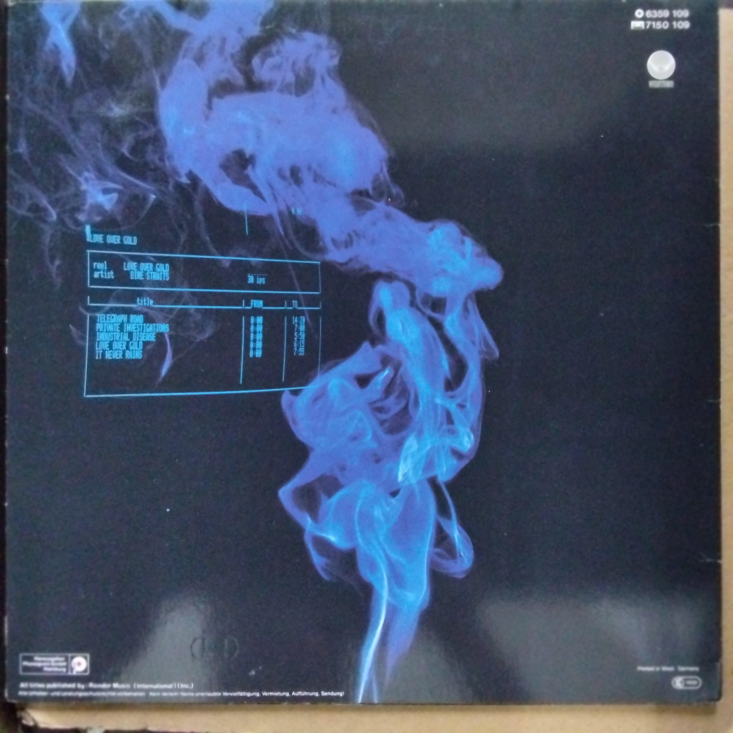 Dire Straits  - Love Over Gold (Vinyl)