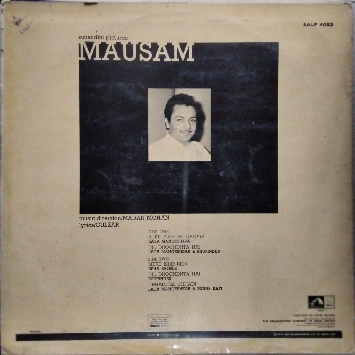 Madan Mohan  - Mausam (Vinyl)