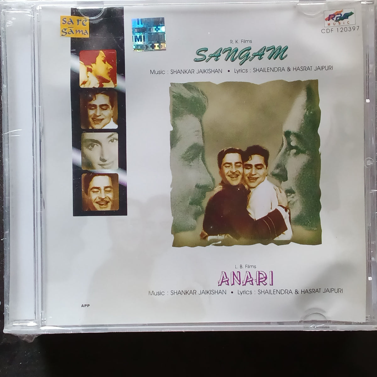 Shankar Jaikishan  - Sangam + Anari (CD)
