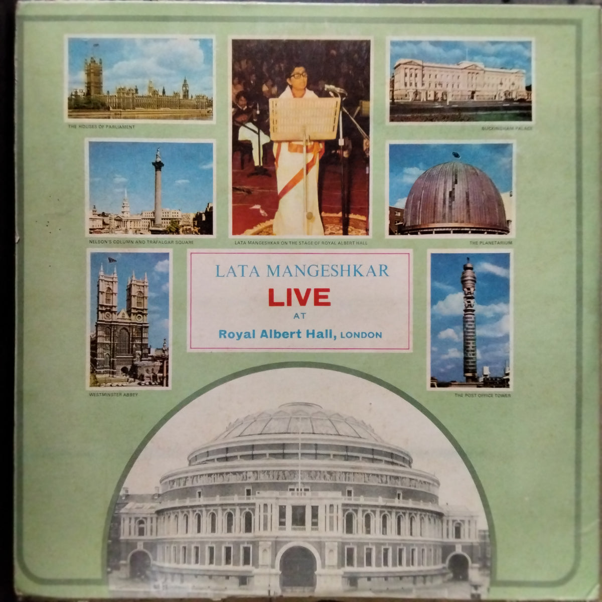 Lata Mangeshkar  - Live At Royal Albert Hall, London (Vinyl)