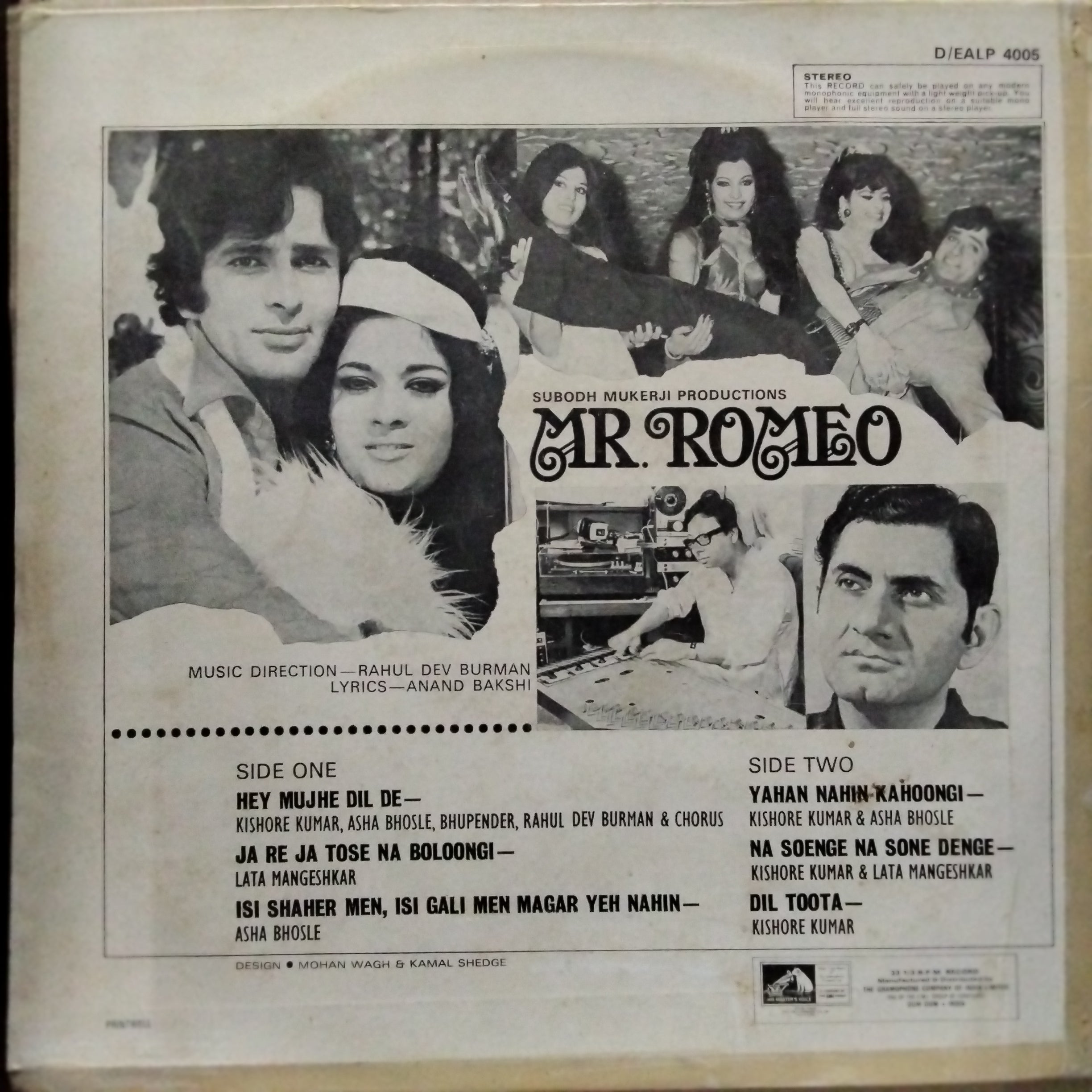 Rahul Dev Burman - Mr. Romeo (Vinyl)