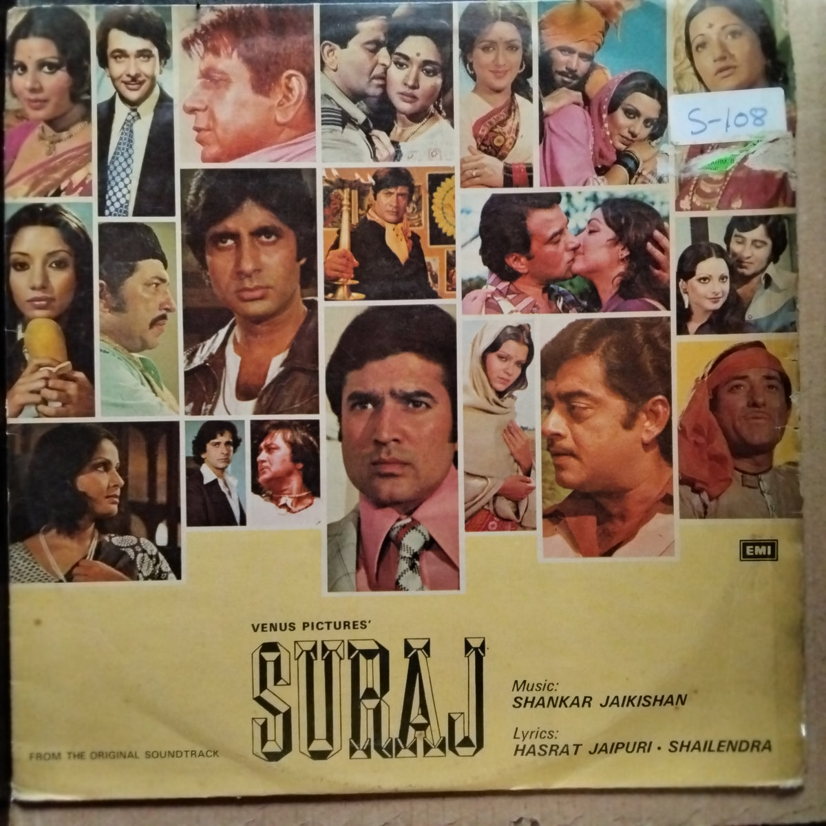 Shankar Jaikishan  - Suraj  (Vinyl)