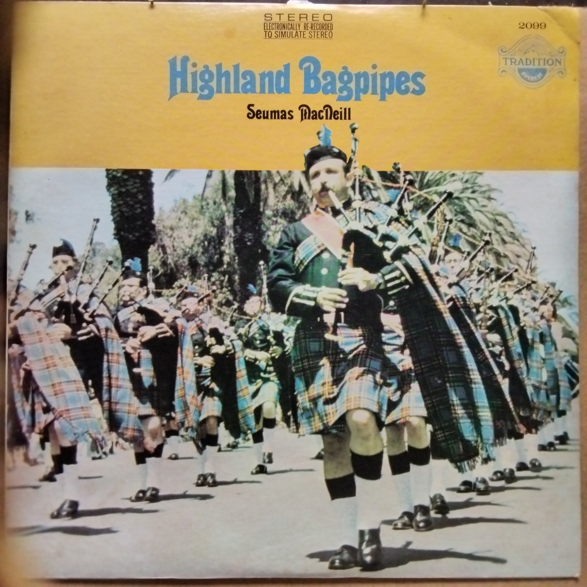 Seumas MacNeill  - Highland Bagpipes Album Cover More Images (Vinyl)