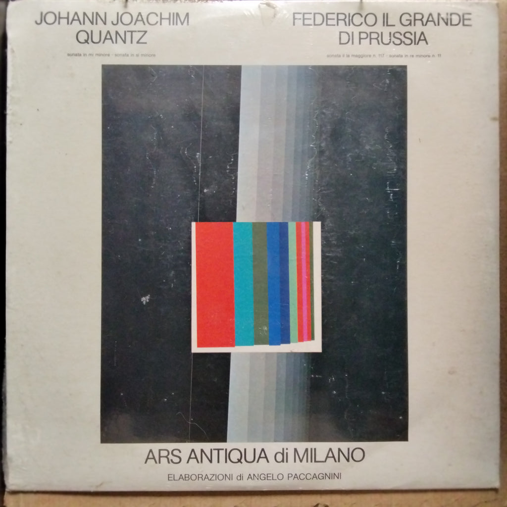 Ars Antiqua Di Milano  - Johann Joachim Quantz / Federico Il Grande Di Prussia (Vinyl)