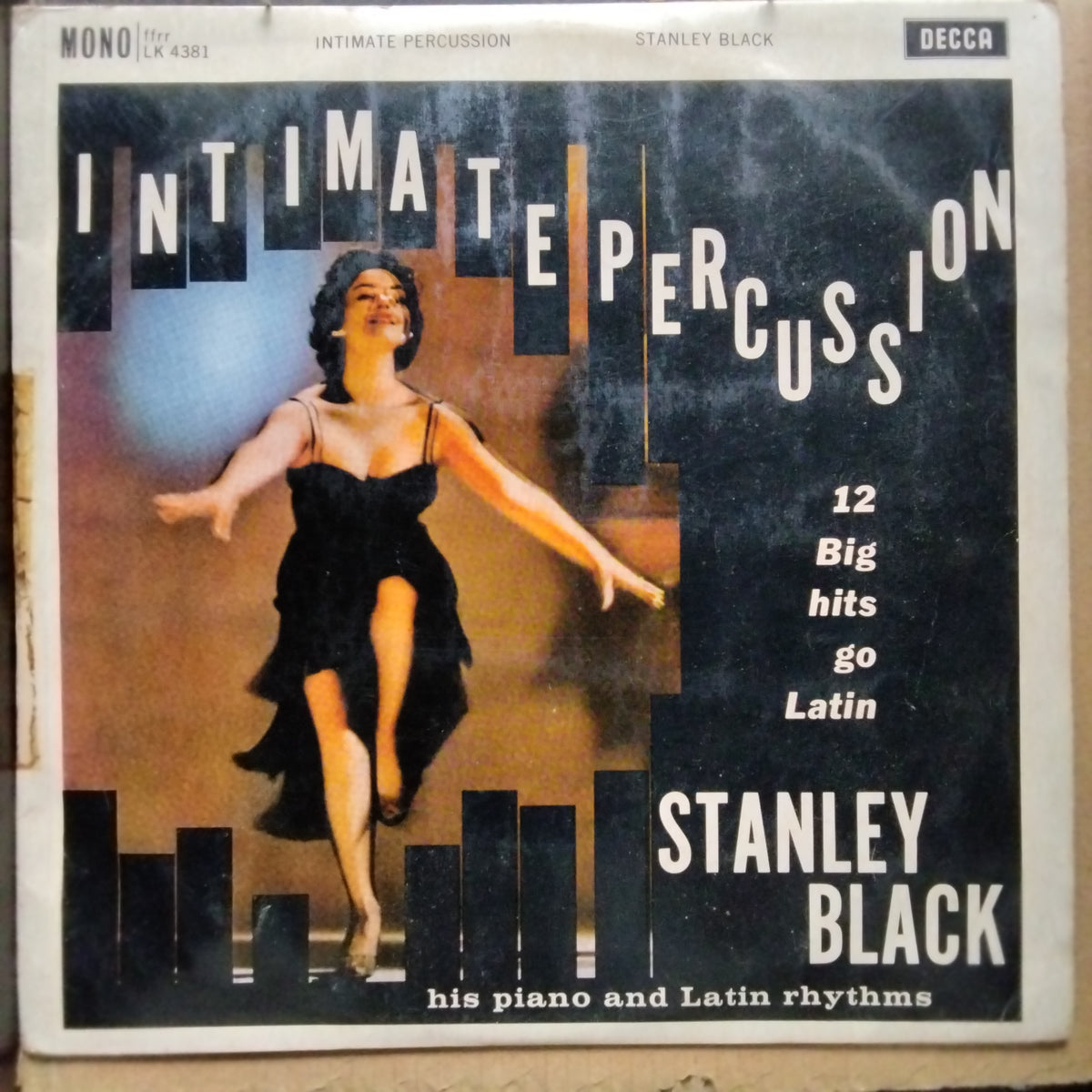 Stanley Black, His Piano And Latin Rhythms  - Intimate Percussion (Vinyl)