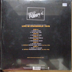 Deep Purple  - Live In Stockholm 1970  (Vinyl)