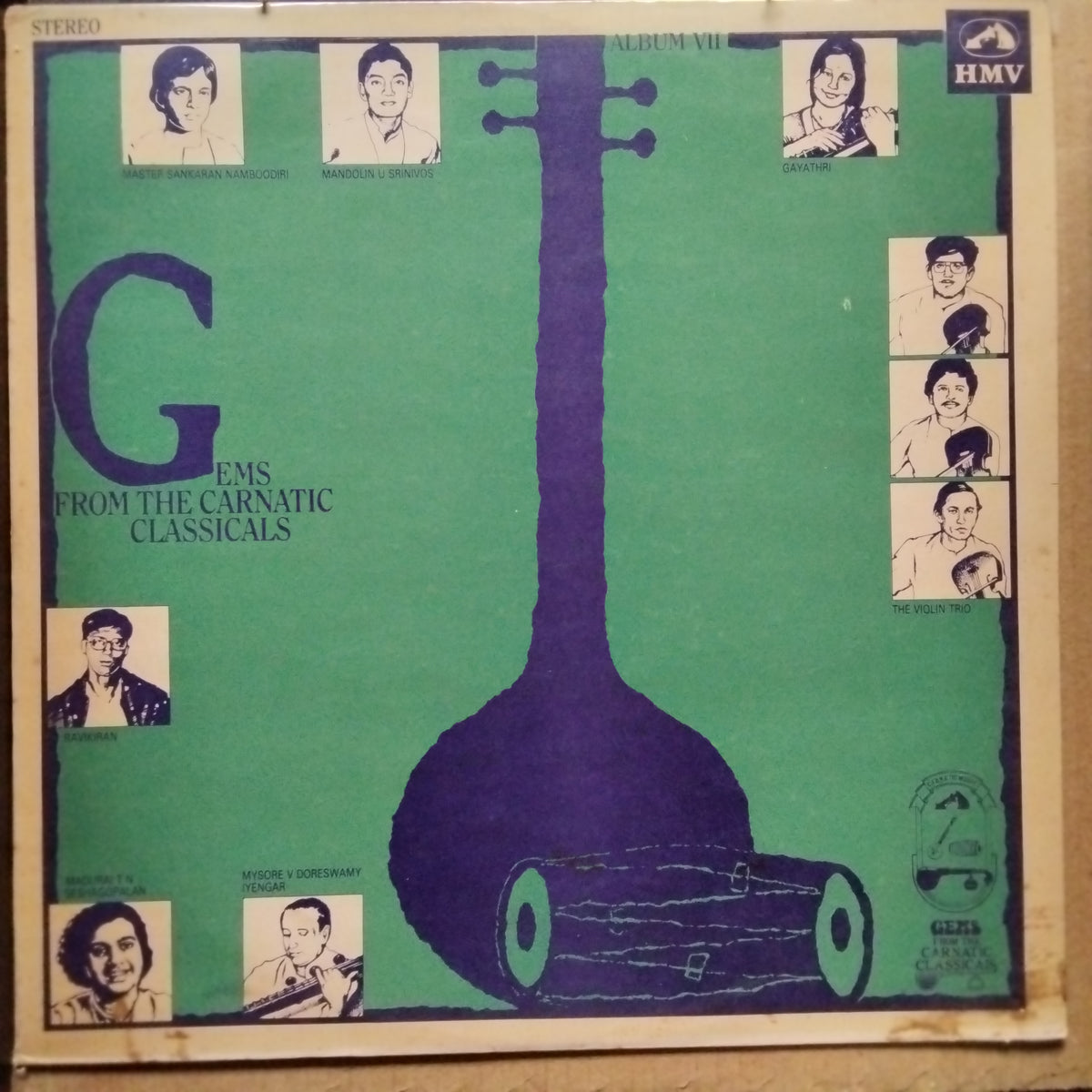 Various  - Gems From The Carnatic Classicals (Vinyl)