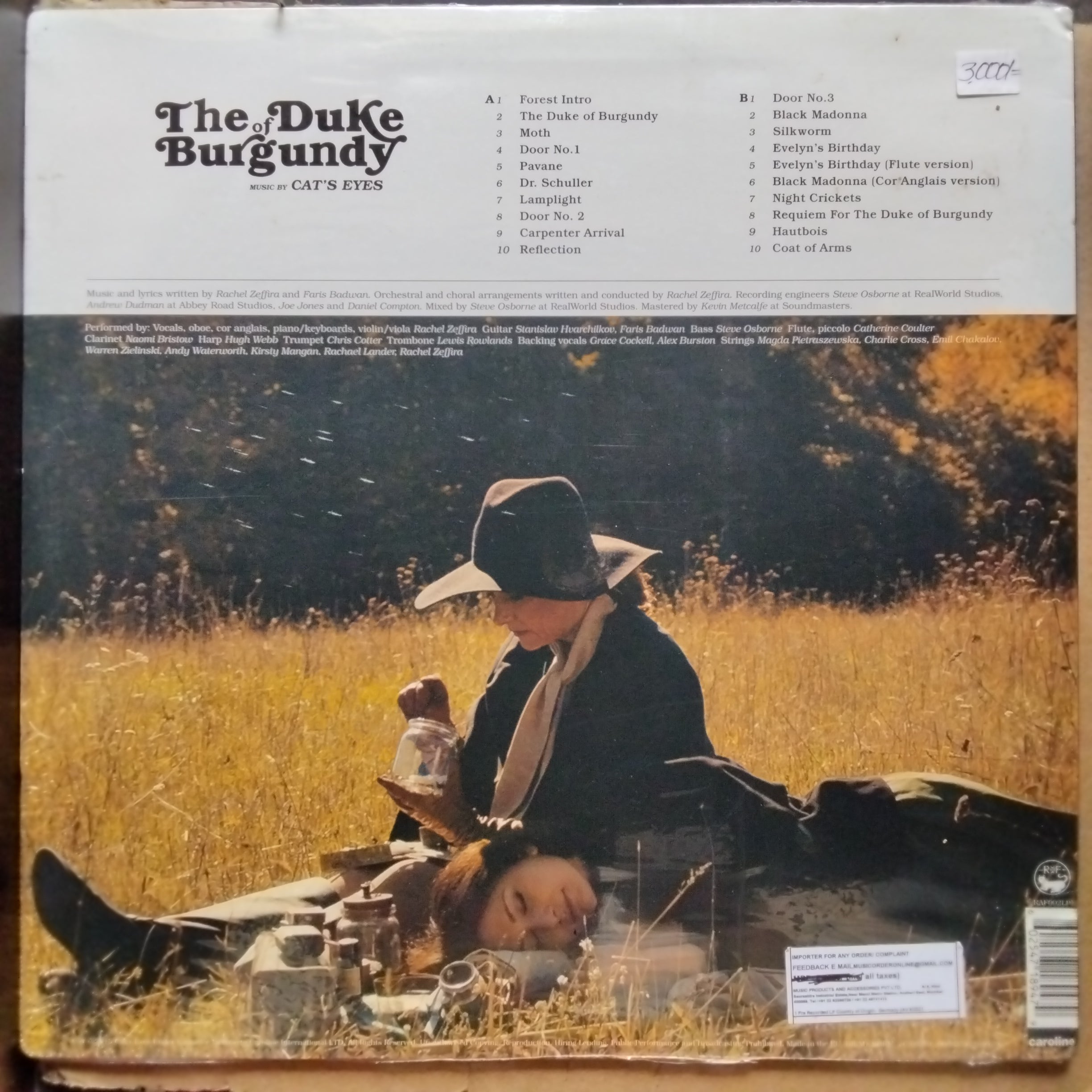 Cat'S Eyes  - The Duke Of Burgundy (Vinyl)