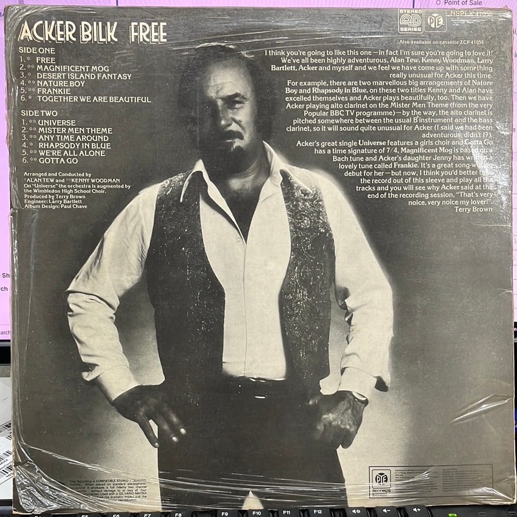 Acker Bilk - Free (Vinyl)