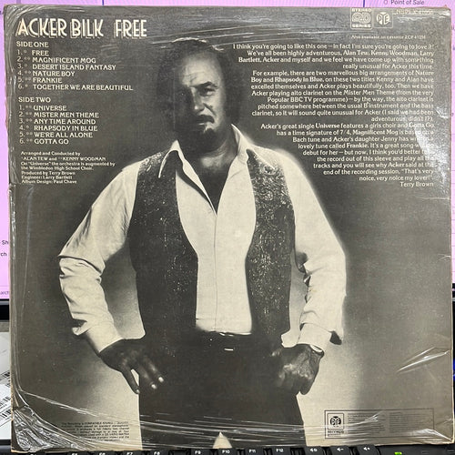 Acker Bilk - Free (Vinyl)
