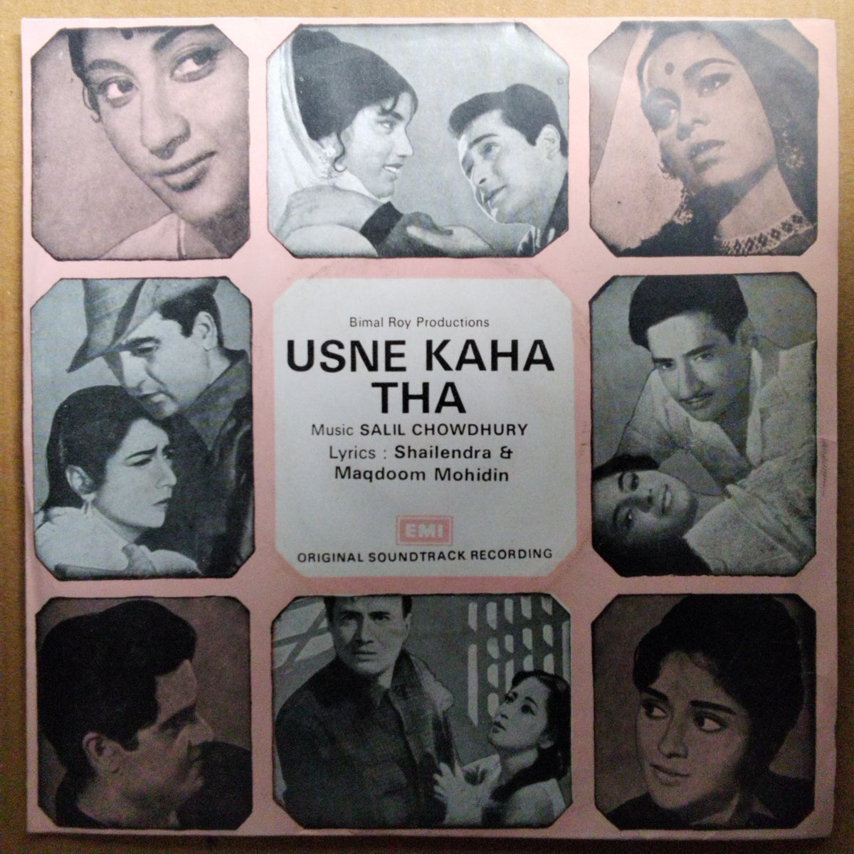 Salil Chowdhury, Shailendra, Maqdoom Mohidin  - Usne Kaha Tha (45-RPM)