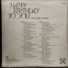 Various - Happy Birthday To You (Vinyl)