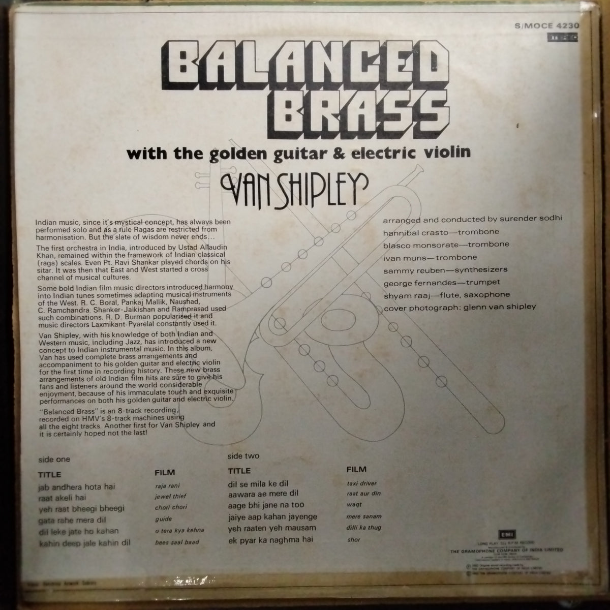 Van Shipley  - Balanced Brass (Vinyl)
