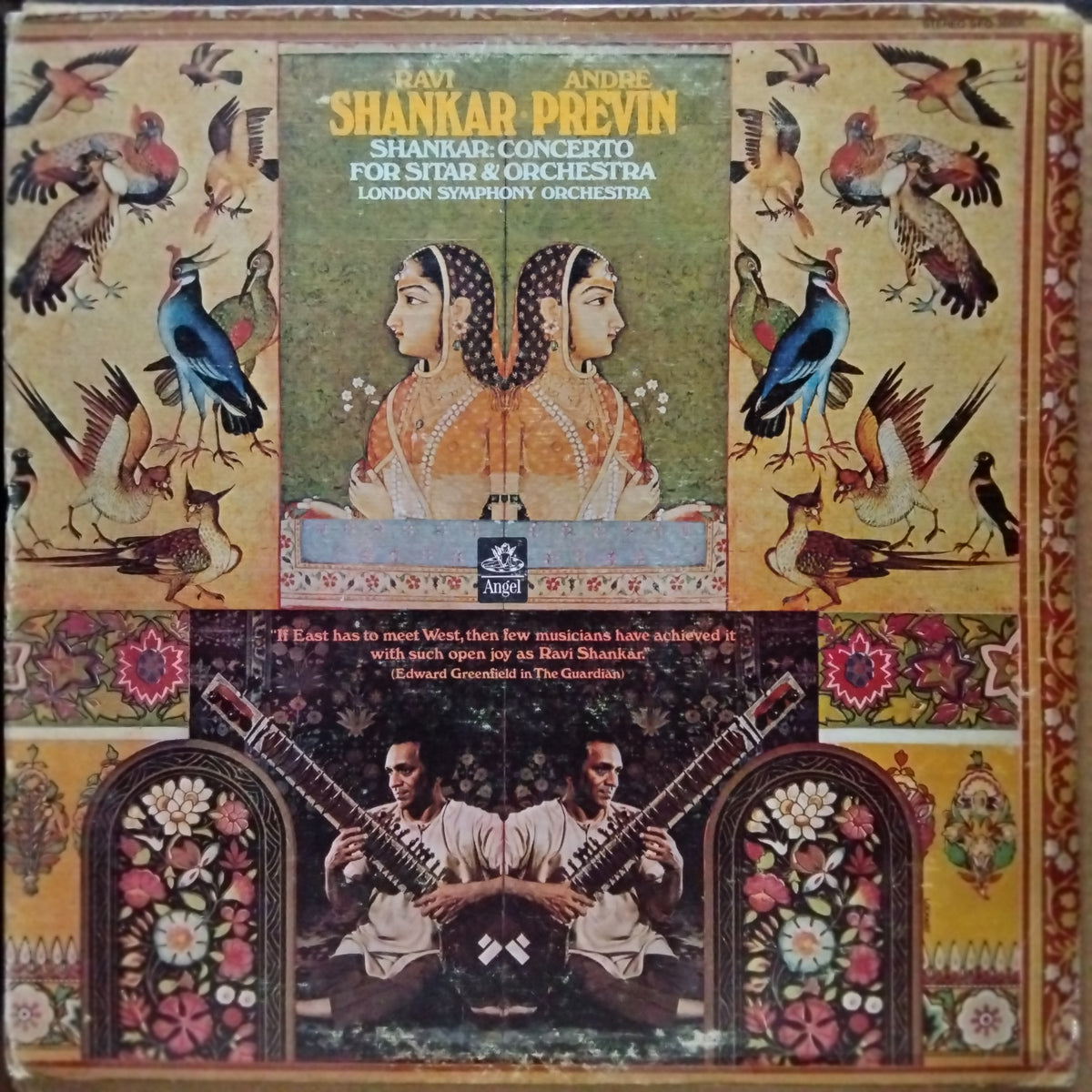 Ravi Shankar, André Previn, London Symphony Orchestra  - Shankar: Concerto For Sitar & Orchestra (Vinyl)