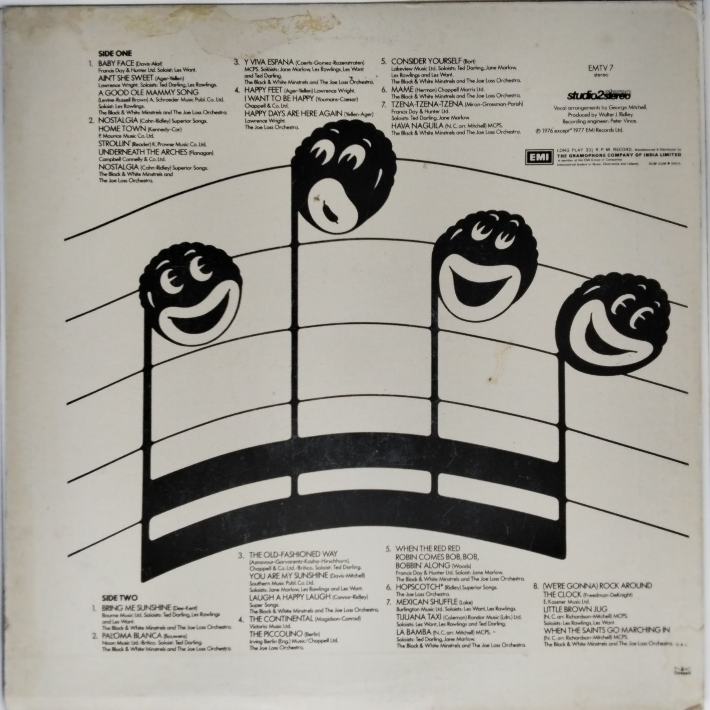 The George Mitchell Minstrels With The Joe Loss Orchestra*  - 30 Golden Greats (Vinyl)