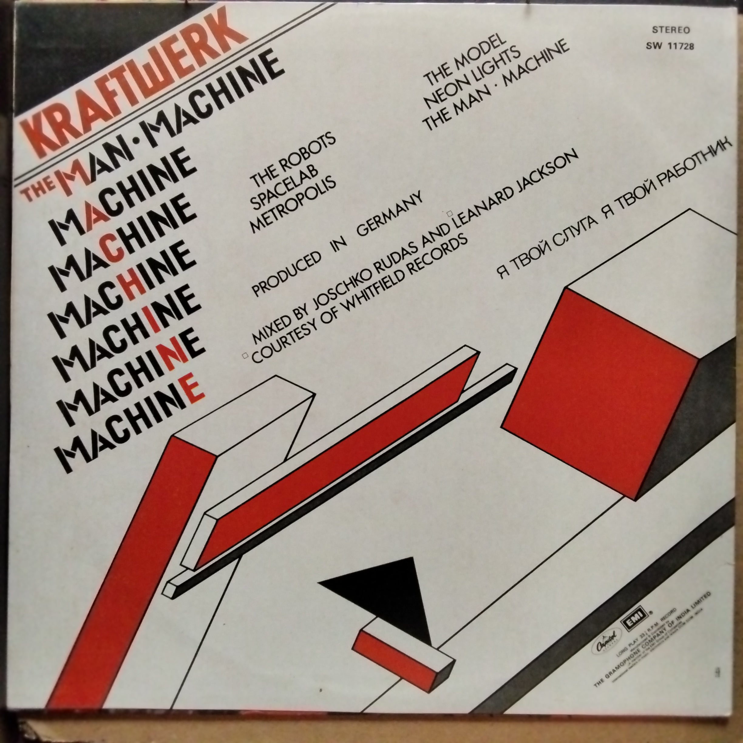 Kraftwerk - The Man · Machine (Vinyl)