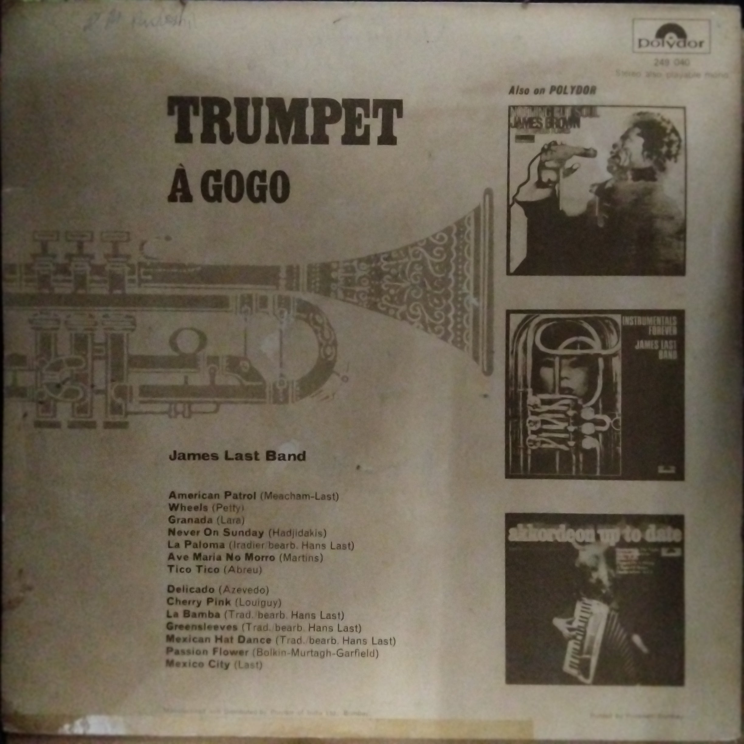 James Last - Trumpet A Gogo (Vinyl)