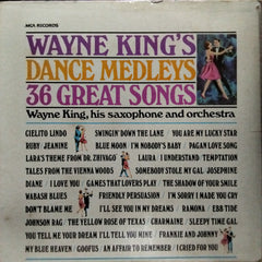 Wayne King His Saxophone And Orchestra* - Wayne King'S Dance Medleys (Vinyl)