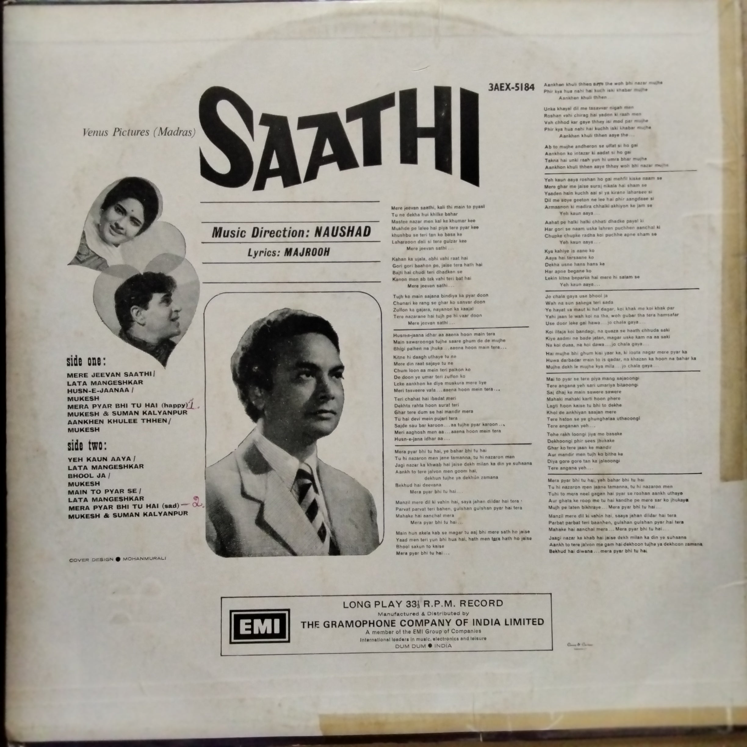 Naushad - Saathi (Vinyl)