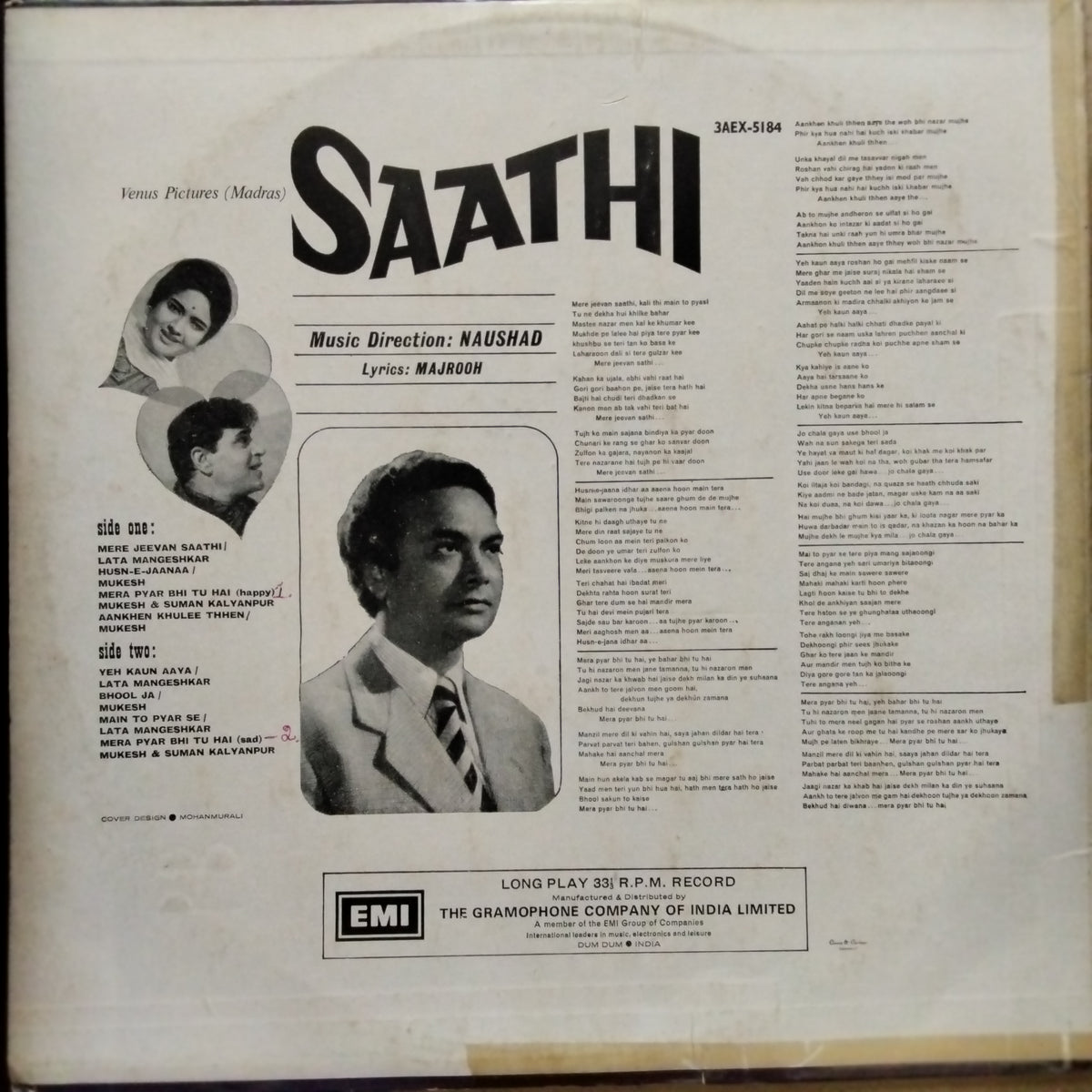 Naushad - Saathi (Vinyl)