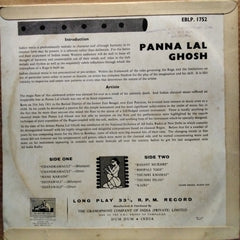 Panna Lal Ghosh*  - Flute Recital (Vinyl)
