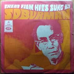 S. D. Burman  - Great Film Hits - Sung By (45-RPM)