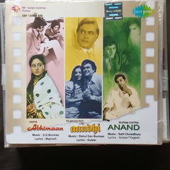 S D Burman + R D Burman + Salil Chowdhury  - Abhimaan + Aandhi + Anand (CD)