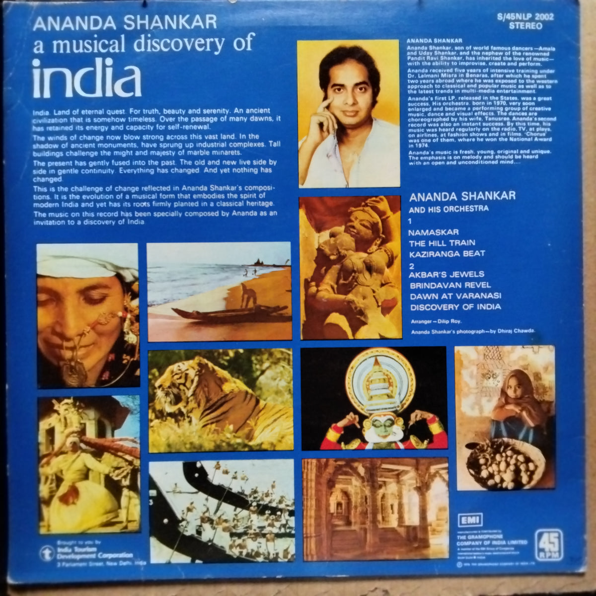 Ananda Shankar  - A Musical Discovery Of India (Vinyl)