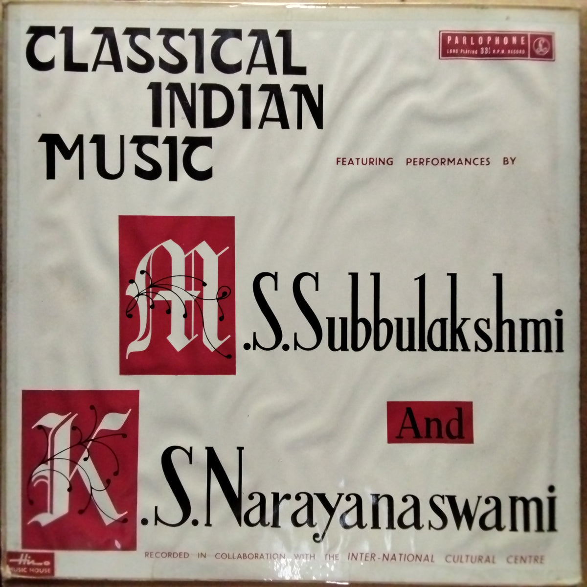 M.S. Subbulakshmi, K.S. Narayanaswami*  - Classical Indian Music (Vinyl)