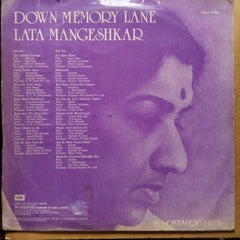 Lata Mangeshkar - Down Memory Lane (Vinyl)