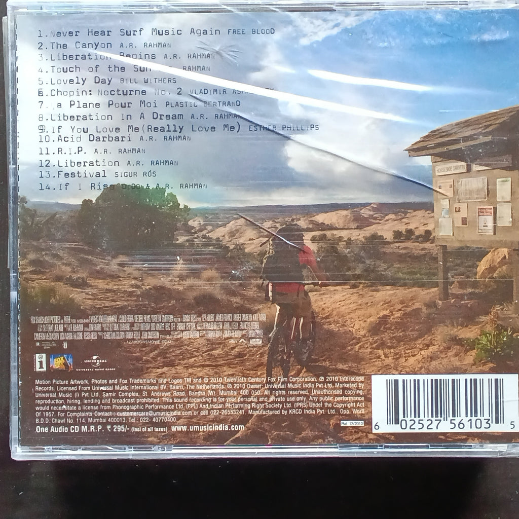 A R Rahman  - 127 Hours - OST (CD)