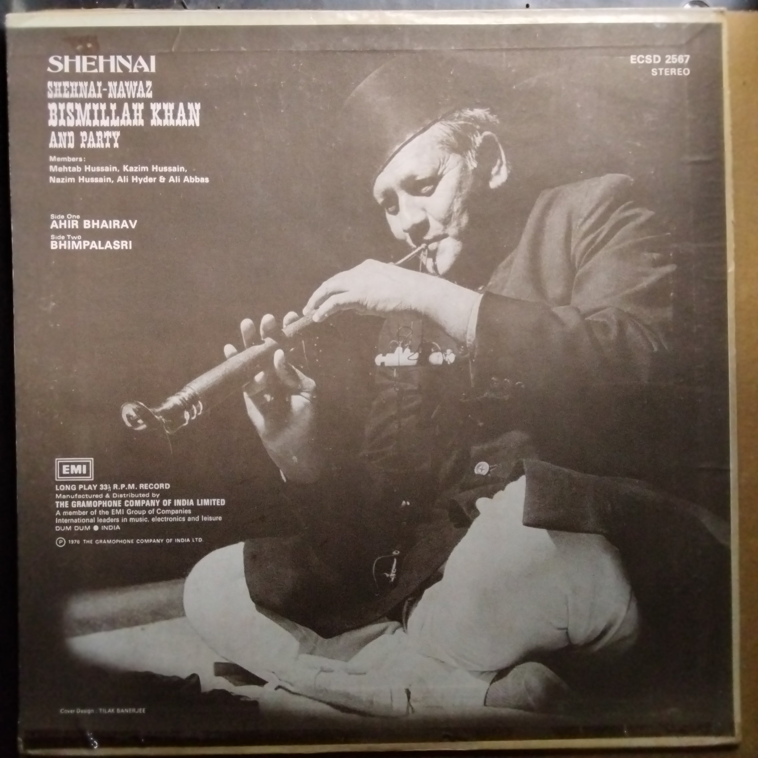 Everything Releases Artists Labels View All Results  Main Menu 0 In Cart Log In Register Shehnai-Nawaz Bismillah Khan And Party* - Shehnai (Ahir Bhairav / Bhimpalasi) (Vinyl)