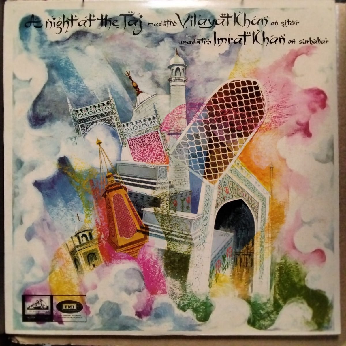 Ustad Vilayat Khan*, Ustad Imrat Khan - A Night At The Taj (Vinyl)