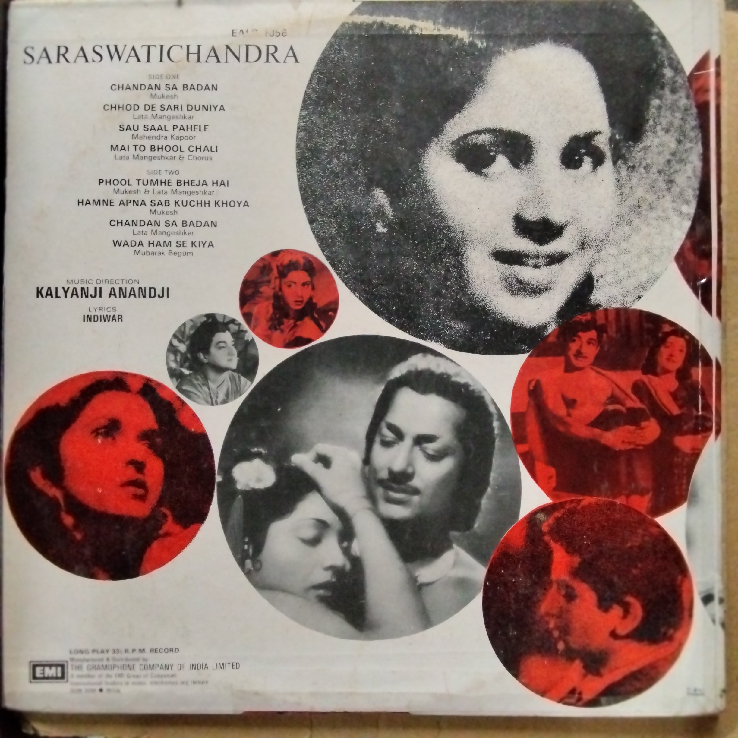 Kalyanji Anandji  - Saraswatichandra  (Vinyl)