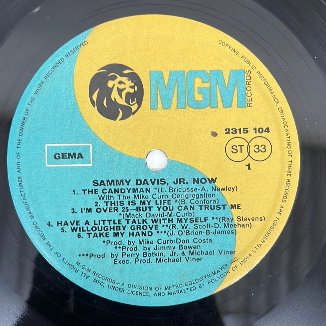 Sammy Davis Jr. - Now (Vinyl)