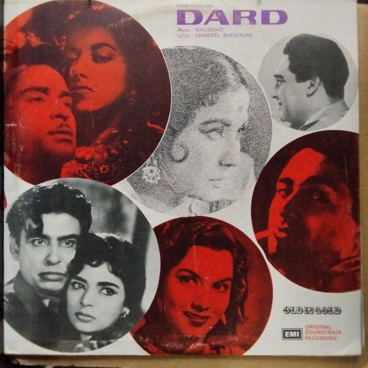 Naushad  - Dard (Vinyl)