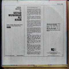 Ustad Munawar Ali Khan - Vocal Recital (Vinyl)