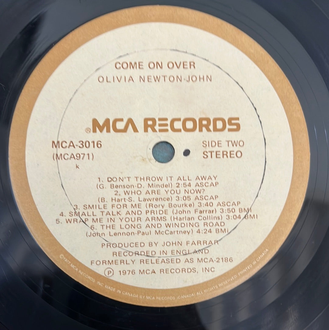 Olivia Newton-John - Come On Over (Vinyl)