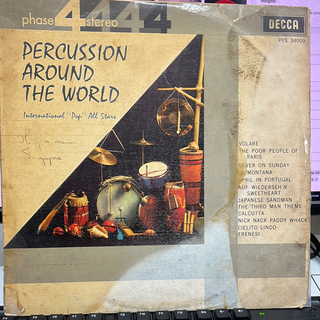 International "Pop" All Stars - Percussion Around The World (Vinyl)