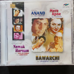 Salil Chaudhary + R D Burman + Madan Mohan  - Anand + Mere Apne + Namak Haraam + Bawarchi (CD)