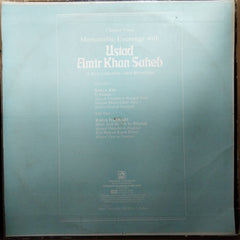 Ustad Amir Khan Saheb*  - Memorable Evenings With Ustad Amir Khan Saheb Vol. IV (Vinyl)