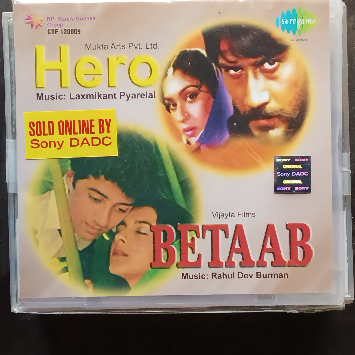 Laxmikant Pyarelal + R D Burman  - Hero + Betaab (CD)