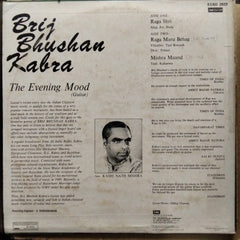 Brij Bhushan Kabra  - The Evening Mood (Vinyl)