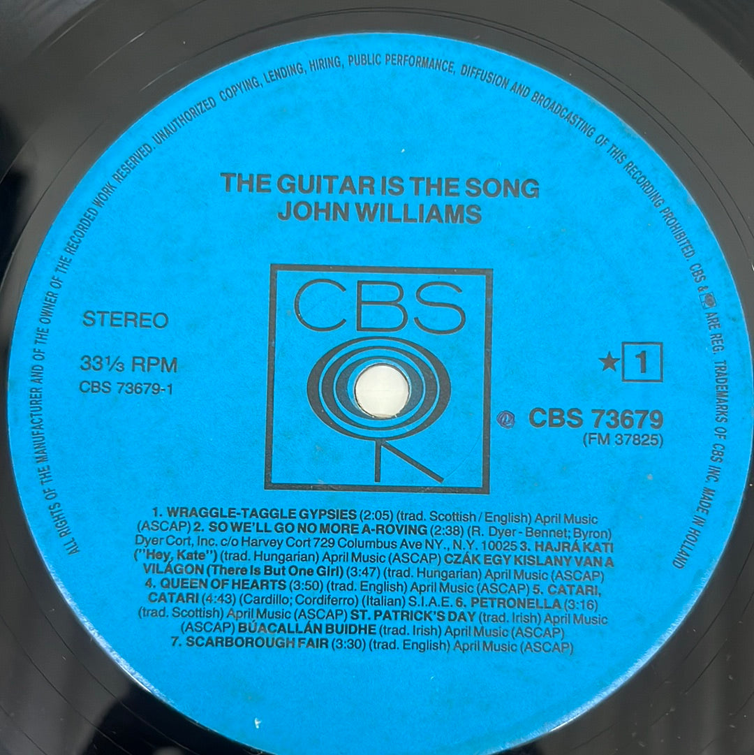 John Williams (7) - The Guitar Is The Song (Vinyl)