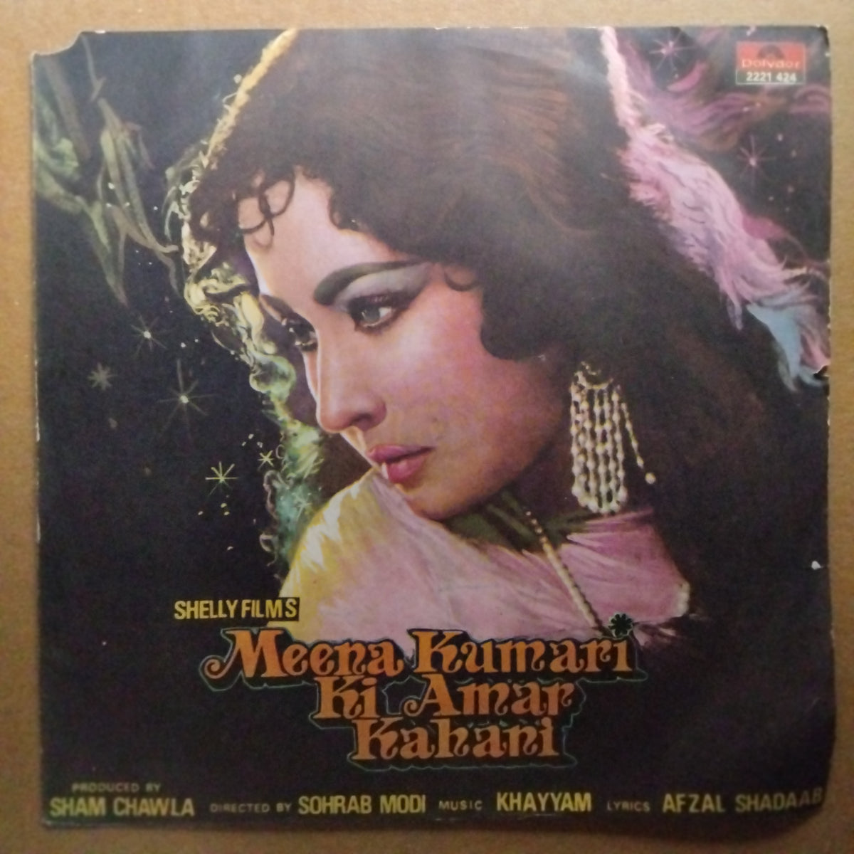 Khayyam, Afzal Shadaab  - Meena Kumari Ki Amar Kahani (45-RPM)