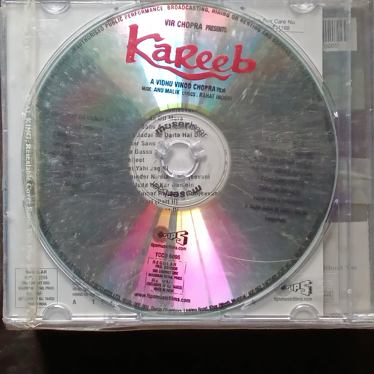 Anu Malik  - Kareeb (CD)
